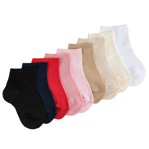 674 Cotton Ankle Socks - Nude