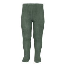 Load image into Gallery viewer, 761 Lichen Green  - Ribbed Tights Condor