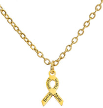 Load image into Gallery viewer, Mini Ribbon Necklace with text