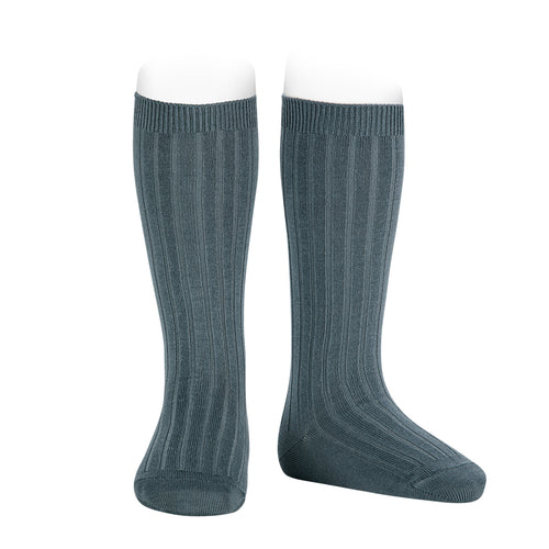 252 Zinc - Ribbed Knee-high Condor