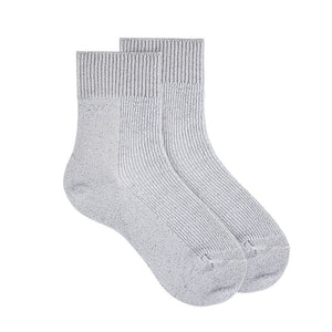 215 Rib Sock Metallic Yarn- Pearly