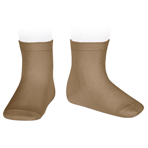 331 Rope  Cotton Short Socks - Plain