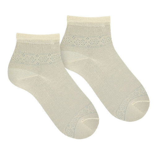 304 Linen  - Ceremony Ankle Sock