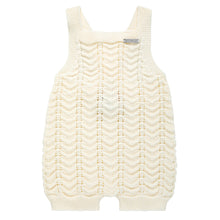 Load image into Gallery viewer, 202 Cream (Off White) -Zigzag Openwork Rompersuit