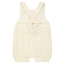 Load image into Gallery viewer, 202 Cream (Off White) -Zigzag Openwork Rompersuit