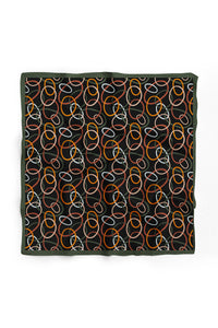 Custom Digital Printed - Turkish Cotton - Circle Doodles