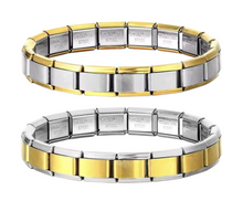 Load image into Gallery viewer, Stainless Steel Stretch Charm Bracelet