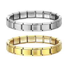Load image into Gallery viewer, Stainless Steel Stretch Charm Bracelet