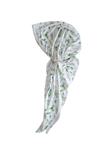 Herb Garden - Custom Digital Printed - Dri Fit Long-tail Pretied