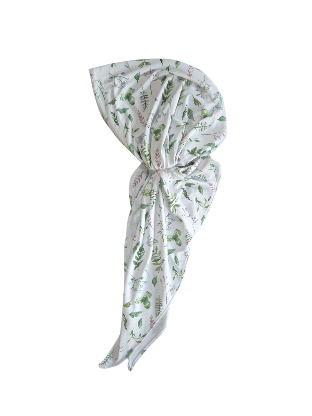 Herb Garden - Custom Digital Printed - Dri Fit Long-tail Pretied