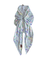 Load image into Gallery viewer, Watercolours - Custom Digital Printed - Dri Fit Long-tail Pretied