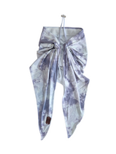 Load image into Gallery viewer, Up in the Clouds Grey - Custom Digital Printed - Dri Fit Long-tail Pretied