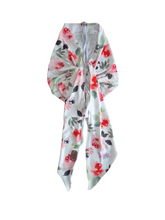 Load image into Gallery viewer, Rose Garden - Custom Digital Printed - Dri Fit Long-tail Pretied