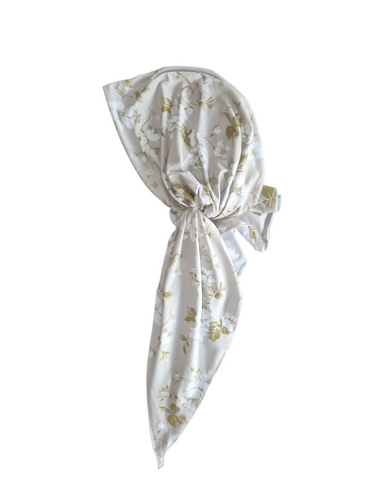 Sage Bouquet - Custom Digital Printed - Dri Fit Long-tail Pretied