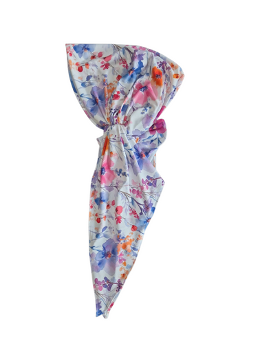 Summer Meadow - Custom Digital Printed - Dri Fit Long-tail Pretied