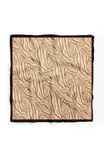 Load image into Gallery viewer, Custom Digital Printed - Turkish Cotton - Tan Zebra