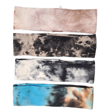 Load image into Gallery viewer, Ribbed Tie-Dye Headband - Flat Band