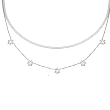 Load image into Gallery viewer, Multi Star of David Necklace