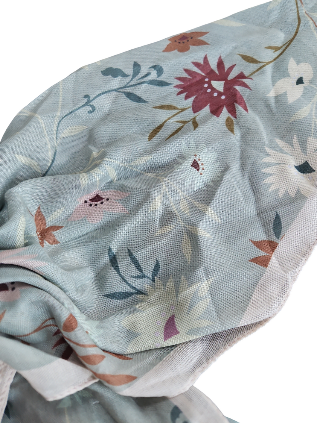 Sage Mix Floral Garden  - Turkish Cotton