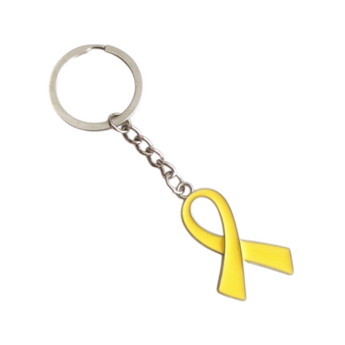 Yellow Ribbon Key Chain