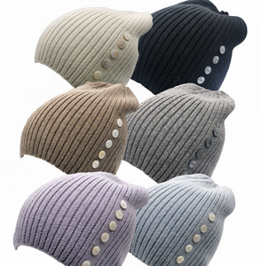 Cashmere knit Beanie