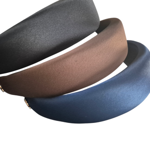 Padded Satin Headband