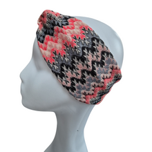 Load image into Gallery viewer, Pink/Grey - MissonIspired - Turban Headband