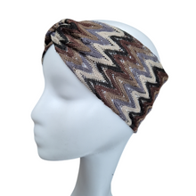 Load image into Gallery viewer, Brown/Khaki - MissonIspired - Turban Headband