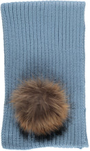 Load image into Gallery viewer, Bowtique London - One Pompom Scarf