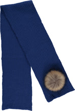 Load image into Gallery viewer, Bowtique London - One Pompom Scarf