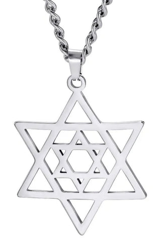 Star within a Star of David Necklace