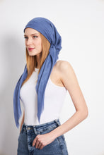 Load image into Gallery viewer, Denim Blue- Turkish Cotton Solids