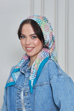 Load image into Gallery viewer, Custom Digital Printed - Turkish Cotton - Rainbow Hexa