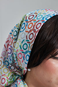Custom Digital Printed - Turkish Cotton - Rainbow Hexa