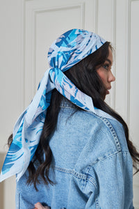 Custom Digital Printed - Turkish Cotton - Waterfall