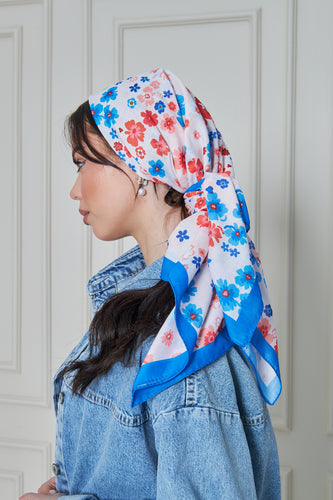 Custom Digital Printed - Turkish Cotton - Floral Scatter