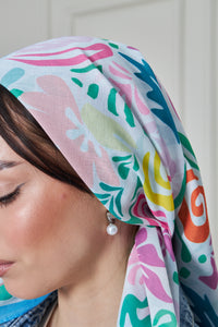 Custom Digital Printed - Turkish Cotton - Summer Happy