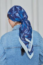 Load image into Gallery viewer, Custom Digital Printed - Turkish Cotton - Navy Brushstrokes