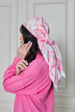 Load image into Gallery viewer, Custom Digital Printed - Turkish Cotton - Pink Leaves