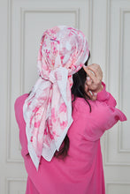 Load image into Gallery viewer, Custom Digital Printed - Turkish Cotton - Pink Leaves