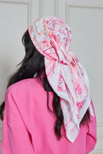 Load image into Gallery viewer, Custom Digital Printed - Turkish Cotton - Pink Leaves
