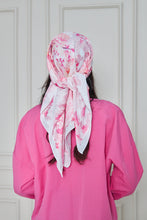 Load image into Gallery viewer, Custom Digital Printed - Turkish Cotton - Pink Leaves