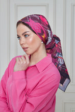 Load image into Gallery viewer, Custom Digital Printed - Turkish Cotton - Cherry Houndstooth Plaid