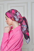 Load image into Gallery viewer, Custom Digital Printed - Turkish Cotton - Cherry Houndstooth Plaid