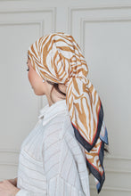 Load image into Gallery viewer, Custom Digital Printed - Turkish Cotton - Tan Zebra