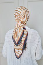 Load image into Gallery viewer, Custom Digital Printed - Turkish Cotton - Tan Zebra