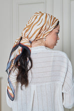 Load image into Gallery viewer, Custom Digital Printed - Turkish Cotton - Tan Zebra