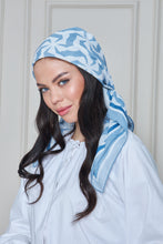 Load image into Gallery viewer, Custom Digital Printed - Turkish Cotton - Vintage Blue Spinner