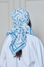 Load image into Gallery viewer, Custom Digital Printed - Turkish Cotton - Vintage Blue Spinner