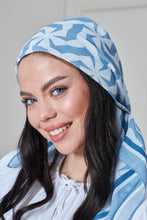 Load image into Gallery viewer, Custom Digital Printed - Turkish Cotton - Vintage Blue Spinner